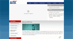 Desktop Screenshot of krkpower.com